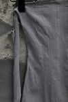 Marc Le Bihan 26916 Flat Shoulder Stretch Bottoming Tube Top T-shirt French Handmade MLB-26916-QIANHUI LIGHT GREY